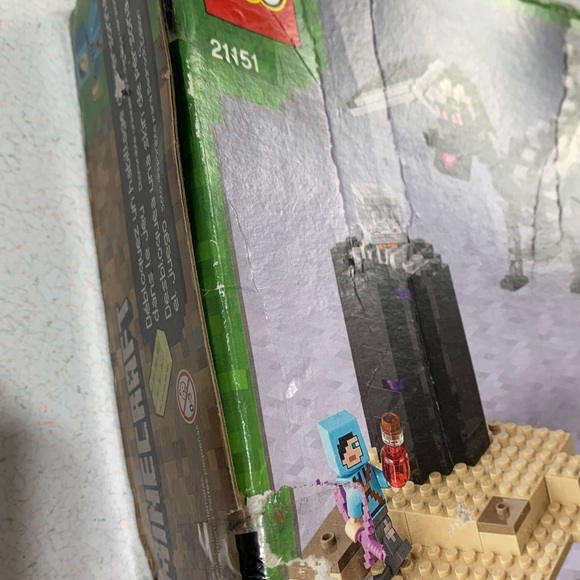 LEGO 21151 Minecraft The End Battle 222 Retired Set Brand New DAMAGED BOX - Picture 16 of 16